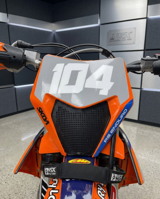 Hardline Tek Unbreakable TPU Headlight Delete – 2024+ KTM 300 XC-W / EXC