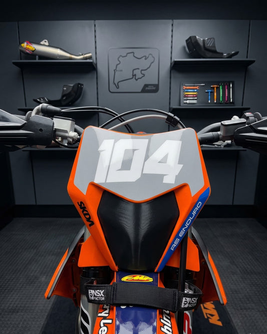 Hardline Tek Extreme-Duty Headlight Cover Delete – KTM 300 XC-W / EXC (2017-2024+)